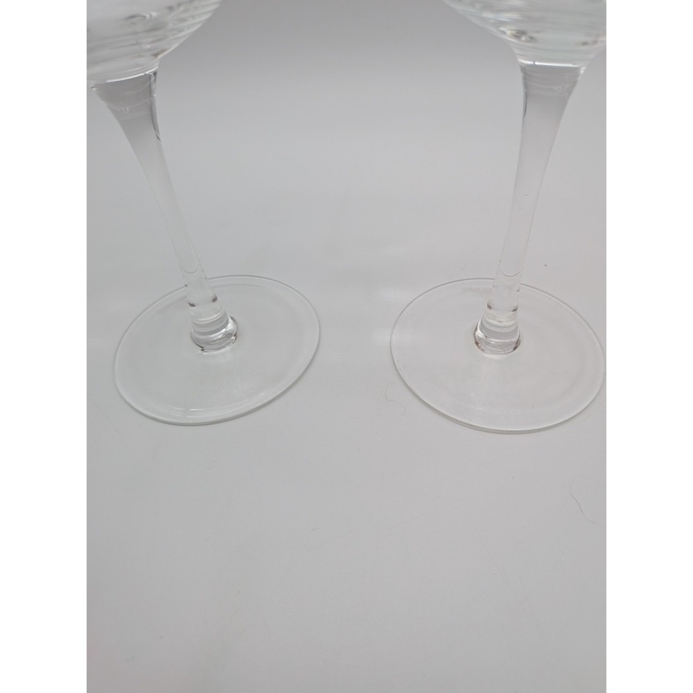 Pair of 2 Vintage Rosenthal Studio Line Crystal Large Wine Glasses Balloon MCM - Picture 6 of 11